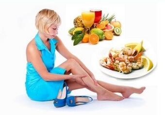Ernährung für Krampfadern
